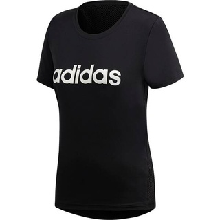 ADIDAS Lifestyle - Textilien - T-Shirts Design 2, Schwarz/Weiß, XS