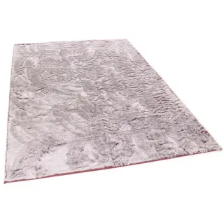 Tom Tailor Fellteppich TOM TAILOR HOME "Furry" Gr. 1, lila (beere), B:40cm H:25mm L:60cm, Kunstfaser, Teppiche, Fellteppich, Kunstfell, Hochflor, extrem weiche Haptik