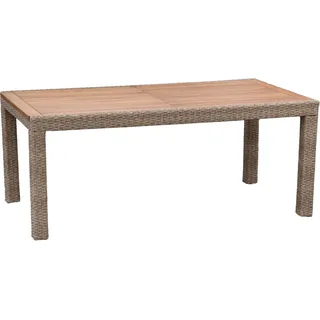 MERXX Gartentisch, ausziehbar beige