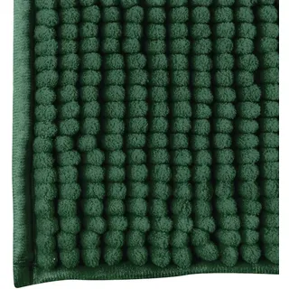 MSV Chenille 40 x 60 cm dunkelgrün
