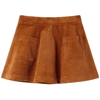 vidaXL Kinderhose Cord Cognac 92