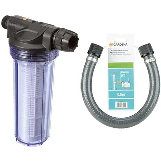 Gardena Pumpen-Vorfilter 6 l schwarz, transparent