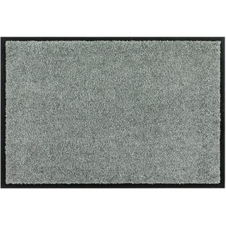 ASTRA Hochwertige Schmutzfangmatte - Fussmatte innen - bei 30° C waschbare Fußmatte - Rutschfester Läufer - Schuhablage Flur - Küche - Mint 60x90 cm