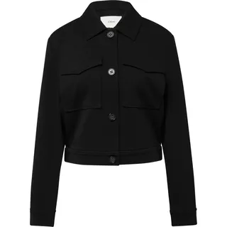 s.Oliver Strukturierte Jacke aus Interlock Schwarz S