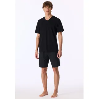 SCHIESSER Shorty Uncover Nightwear Schwarz 52