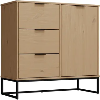 Interlink Kombikommode Vivo 100 x 80 x 45 cm Schwarz