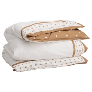 Bettwäsche GANT Bettwäsche (Decken- und Kissenbezug separat erhältlich)STARS, Gant, Satin, 1 teilig, mit Reißverschluss beige 1 St. x 155 cm x 220 cm