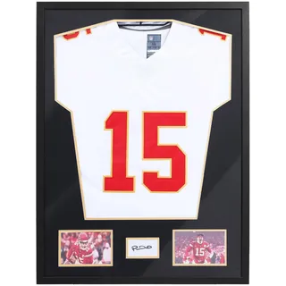 PaPator Trikotrahmen hölzern- Objektrahmen für Fußballtrikot - 3D Box Frame - 60x80 CM - Schwarz - Deep Frame - Trikot Einrahmung in Bilderrahmen