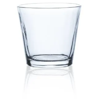 Sandra Rich Übertopf SANDRA RICH. Glas-ÜBERTOPF, Teelicht rund ca 7x7cm. KLAR. weiß