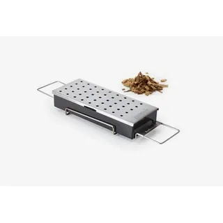 Barbecook Räucherbox Räucherbox Edelstahl für Gasgrill Holzkohlegrill Smokerbox