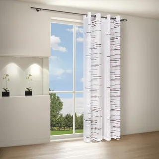 Happy Home LORNA Ösen 140 x 245 cm Braun 1 Stk.