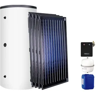 Buderus Logaplus Solaranlage S76, weiß 4x SKN4.0-oM HS750-W SM200 9,48 m2
