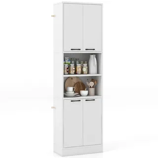 Costway Küchenbuffet 190 cm Weiß