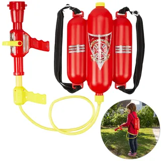 Relaxdays Feuerwehr Wasserspritze 10027680