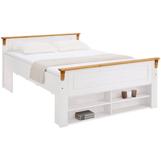 Home affaire Schlafzimmer-Set Tessin, (Spar-Set), 3 tlg. Set bestehend aus Bett 180 cm Inkl. 2x 2er Set Schubkästen weiß