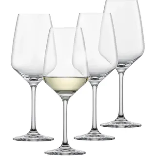 Schott Zwiesel Weißweinglas Tulip (4er-Set), zeitlose Weingläser für Weißwein, spülmaschinenfeste Tritan®-Kristallgläser, Made in Germany (Art.-Nr. 123609)