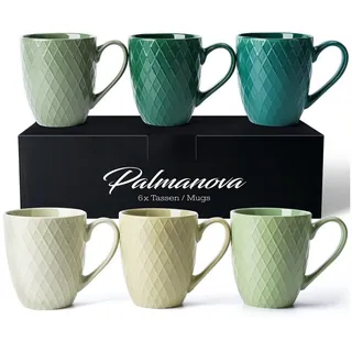 MiaMio Kaffeetasse 0,4 l Grün 6 St.