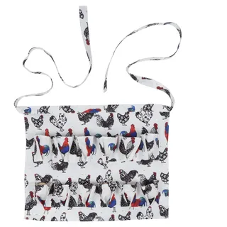 Eiersammelschürze – Mehrere Taschen – Typ 2 – 12 Taschen – Ente/huhn – Bauernhof