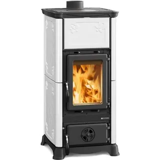 La Nordica Kaminofen Emiliana weiß 6,5 KW