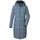 Kow Wmn Qltd Ct Steppmantel Blau 36