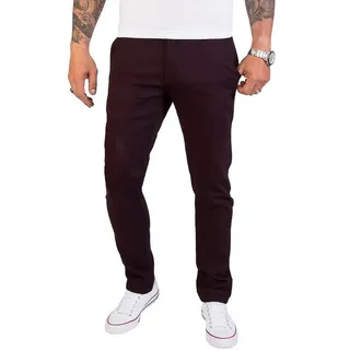 Rock Creek Chinohose Slim Fit Rot W30 L32
