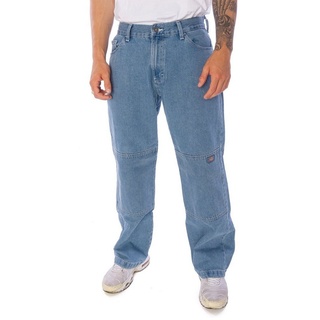 Dickies Loose-fit-Jeans Jeans Dickies Double Knee Denim, G 38, L 32, F light wash blau 38