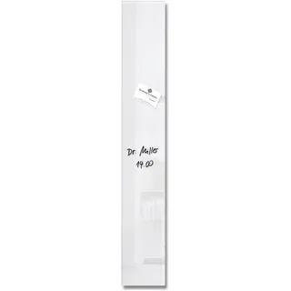 Sigel Glas-Magnettafel Artverum 12 x 78 cm Weiß