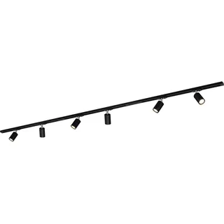 Briloner Rail Schienensystem Komplettset 6x GU10 Schwarz