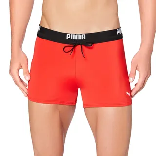 Puma Logo Badeshorts Red L