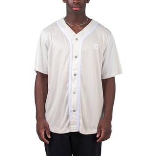 Karl Kani Baseballtrikot Karl Kani OG Block Pinstripe Baseball Shirt beige L