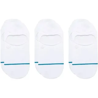 Stance Icon No Show 3 Pack Sneakersocken Weiß 43-47