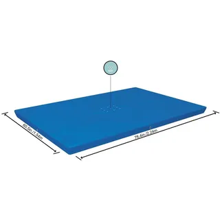 BESTWAY Poolabdeckung für Frame Pool 221 x 150 cm