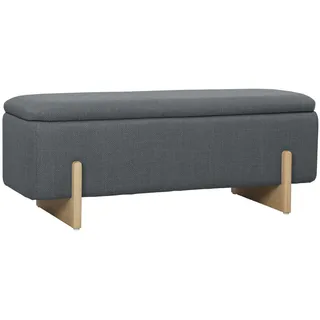 Homcom Sitzbank Dunkelgrau 111 x 44 x 44,5 cm