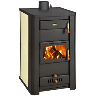 Kaminofen, Holzofen Wasserführend Prity, Modell S3 W21, Leistung 21.2 kW