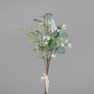 Kunstblume EUKALYPTUS-MIX (H 50 cm) H 50 cm grün Pflanze Kunstpflanze Zimmerpflanze - grün