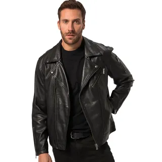 Jp1880 Lederjacke Schwarz 7XL