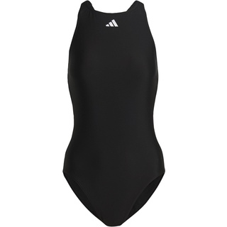 Adidas HR6474 SOLID Tape Suit Swimsuit Damen Black/White Größe 36