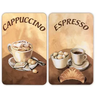 Wenko Kaffee Abdeckplatten 2 St.