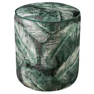 Xlmoebel Pouf Luxuriöser grüner Sitzhocker mit Stauraum für Ihr Wohnzimmer (Hocker), Hergestellt in Europa grün
