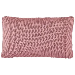 Marc O'Polo Home Dekokissen Nordic Knit von Marc O'Polo rosa recheckig | 60 cm x 30 cm