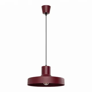 Sollux BILO 1-flg. E27 40 cm rund/burgund
