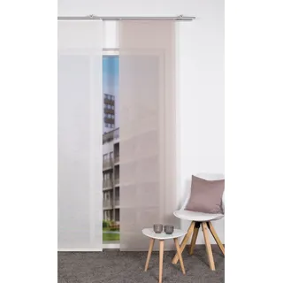 HOME WOHNIDEEN Sieglinde Paneelwagen 60 x 245 cm taupe
