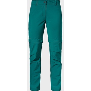 Schöffel Zip-away-Hose Pants Ascona Zip Off grün 46