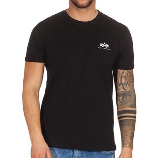 Alpha Industries Basic Small Logo schwarz XL