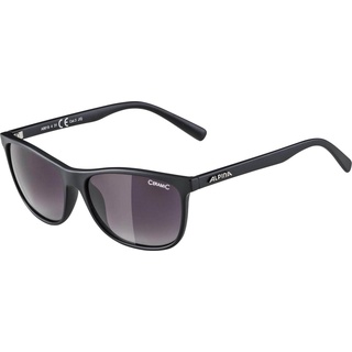 ALPINA JAIDA - Verspiegelte und Bruchsichere Sonnenbrille Mit 100% UV-Schutz Für Erwachsene, black matt, One Size