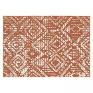 Oviala Business Polypropylen-Teppich für den Außenbereich 160 x 230 cm terracotta