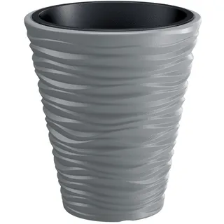 Prosper Plast dbsa300 – Dachträgersystem 29,5 x 33 cm sand Blumentopf – Stein grau