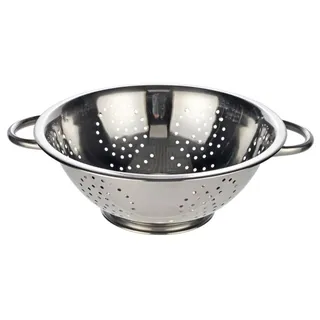 Böttcher-AG Küchensieb Edelstahl Ø 28 cm Silber/Weiß
