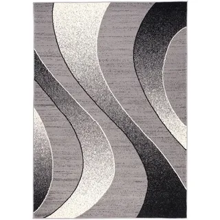Tapiso Teppich, Grau, Textil, Rechteckig, 180x250 cm, in verschiedenen Größen erhältlich, pflegeleicht, Teppiche & Böden, Teppiche