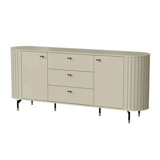 bettso Sideboard 190 x 81 cm Beige